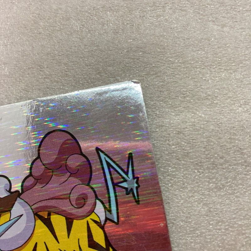 レア】ポケットモンスター 明治 チョコスナックおまけカード ライコウ