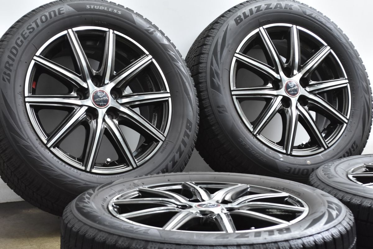 程度良好品 SMACK 16 in 6 5 J 48 PCD 114 3 ブリヂストン ブリザック VRX 2 205 60 R 製 ノア ヴォクシー ステップワゴン
