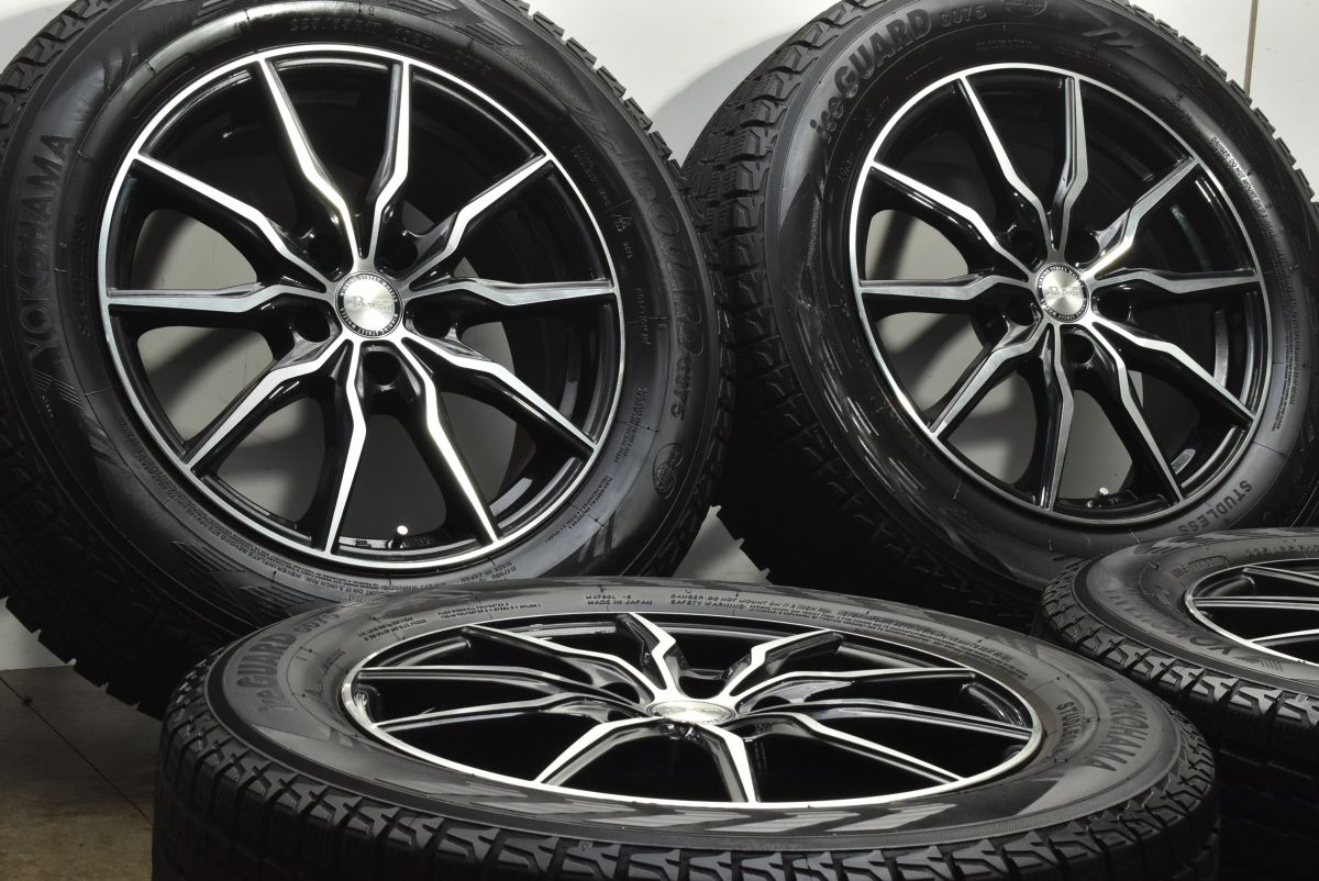 ハリアー RAV 4などに B Wing 17 in 7 J 38 PCD 114 3 ヨコハマ アイスガード G 075 225 65 R レクサス 10系 NX ヴァンガード CX 5 8
