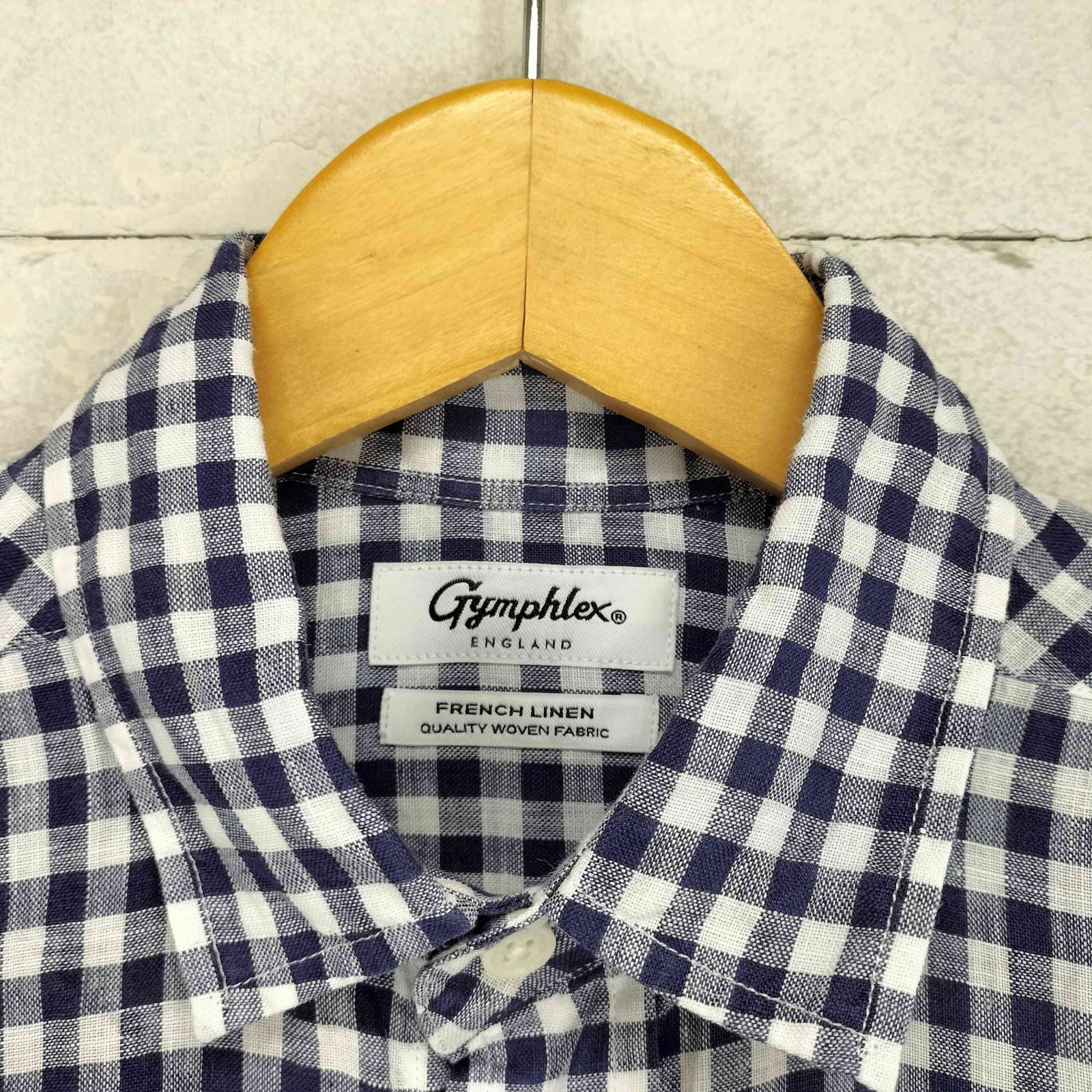 レディース ジムフレックス GYMPHLEX フレンチリネン ギンガムチェック 