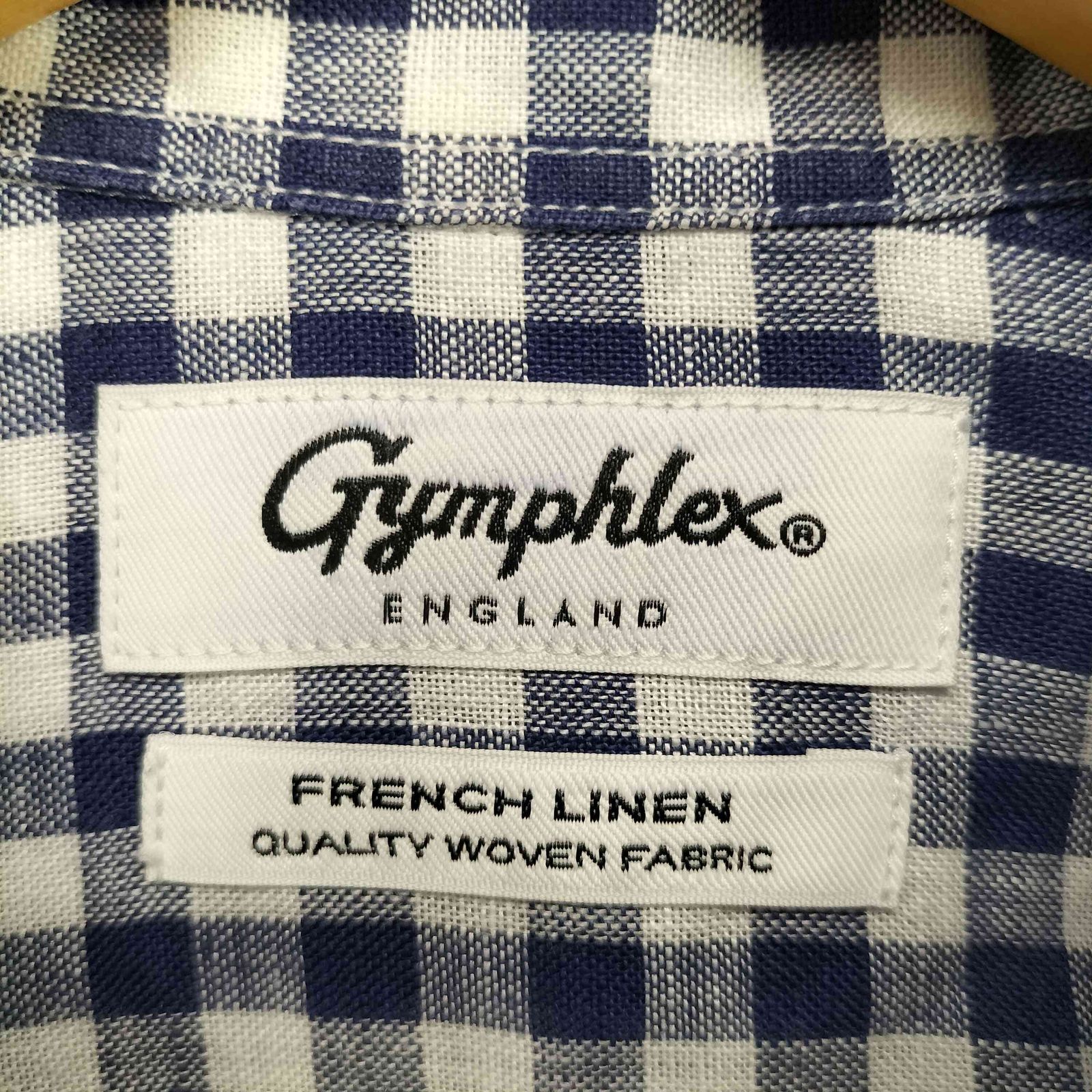 レディース ジムフレックス GYMPHLEX フレンチリネン ギンガムチェック 