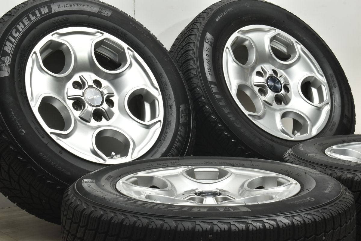 デリカD 5 RAV 4等に プレミックス ギア 16 in 7 J 35 PCD 114 3 ミシュラン X ICE SNOW SUV 215 70 R アウトランダー エクリプスクロス