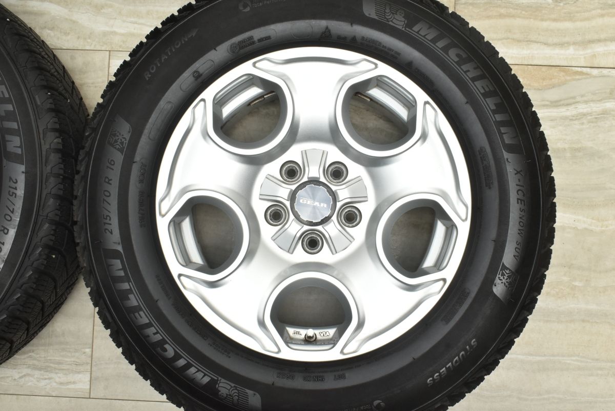 テリ デリカD:5 RAV4等に】プレミックス ギア 16in 7J +35 PCD114.3