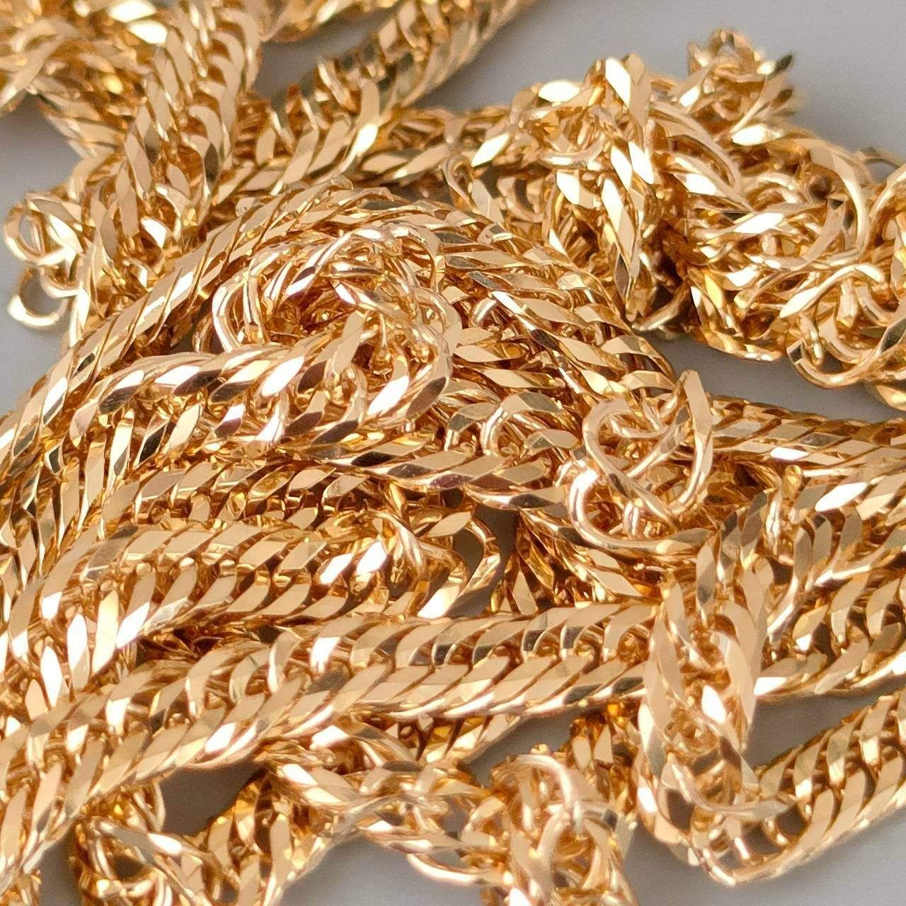 18金 K18 男女兼用 造幣局 12面トリプル 喜平ネックレス 13.96g 60