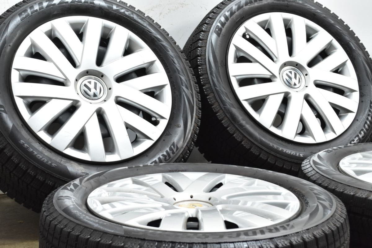 バリ溝】フォルクスワーゲン ゴルフ 純正スチール 16in 6.5J+50 PCD112