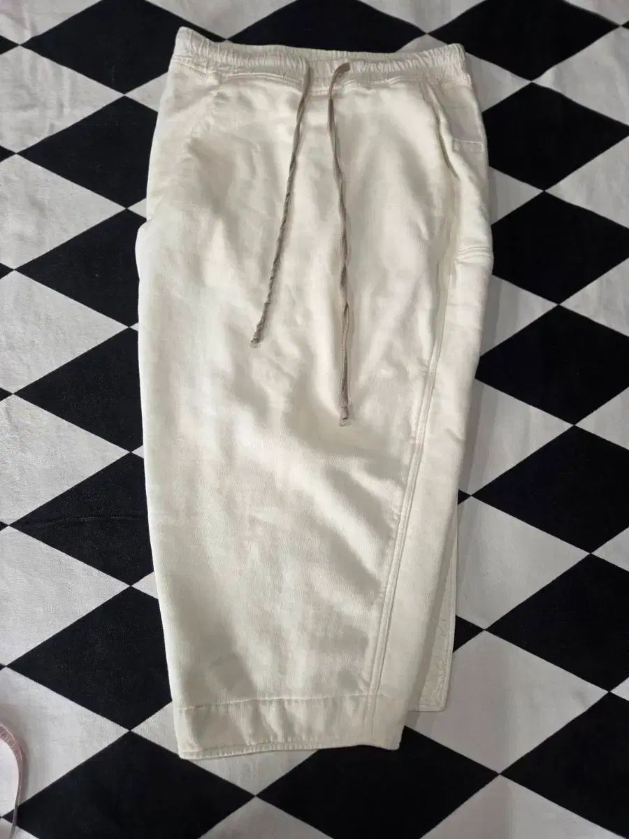 リックオウエンス アイボリー ロング丈スカート