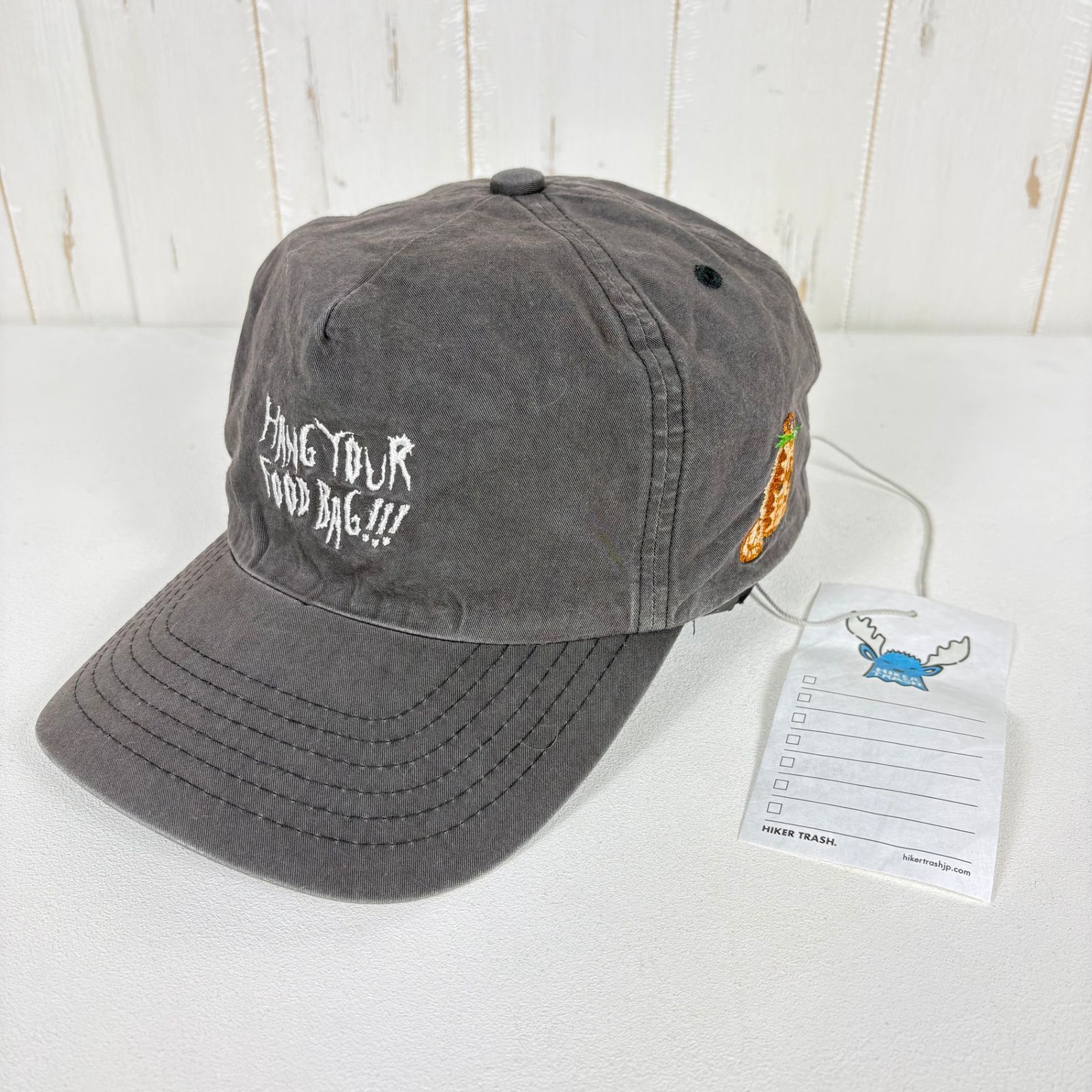 OneSize グレー系 Hiker Trash ハイカートラッシュ リスペクト ネイバーズ キャップ RESPECT NEIGHBORS CAP Charcoal マーモット 生産終了モデル コットン ウェア ウェ