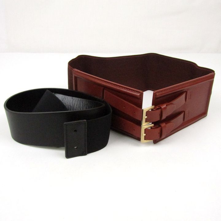エポカ サッシュベルト 2点セット 幅広 ブランド 小物 まとめて レディース ブラック ブラウン EPOCA