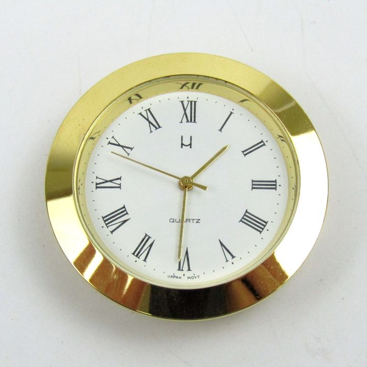 ホヤクリスタル 置時計 アナログ時計 クリア インテリア 雑貨 ブランド