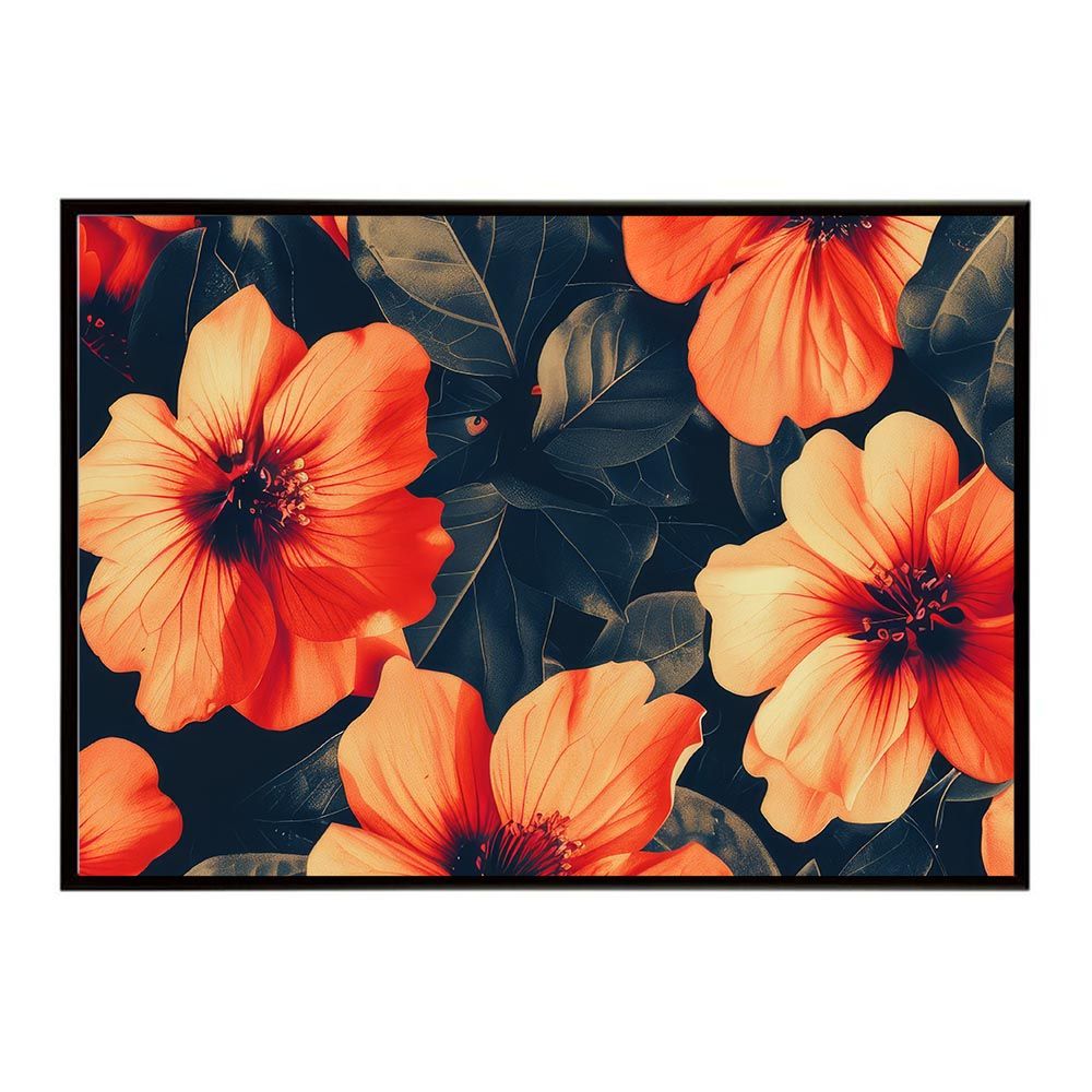 【A1サイズ（約59x84cm）】【lh-poster-5679】レトロ ヴィンテージ 古典 花 フラワー 植物 ブーケ 絵画 イラストポスター インテリア アート