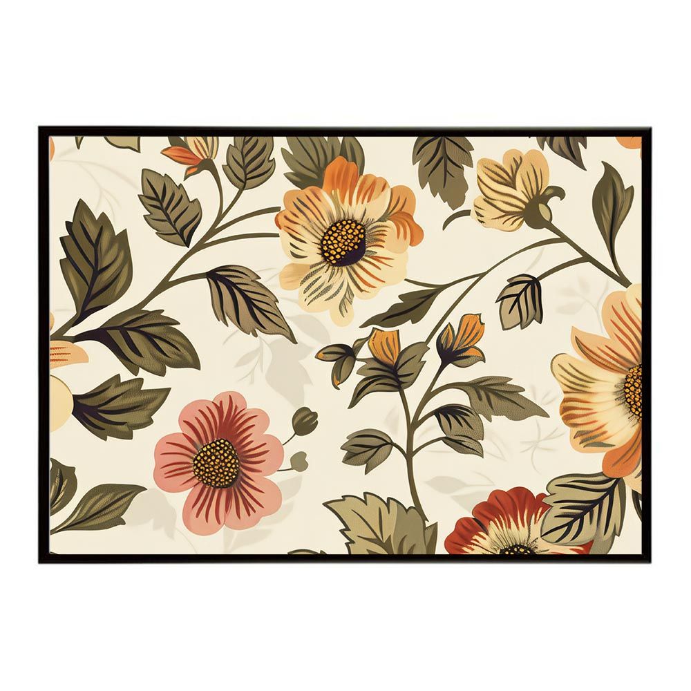 絵画　花 B2サイズ（約51x73cm）】【lh-poster-5730】ゴージャス アンティーク