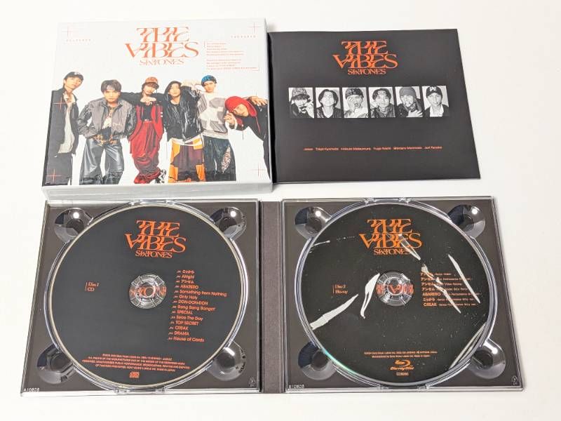 SixTONES アルバム THE VIBES 初回盤A CD+BD - メルカリ