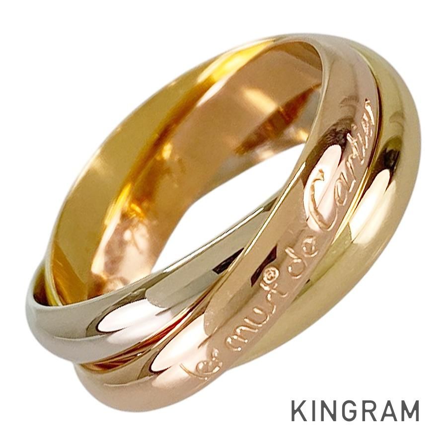 カルティエ Cartier トリニティ K18YG 16.5号(56-57) リング fto【中古
