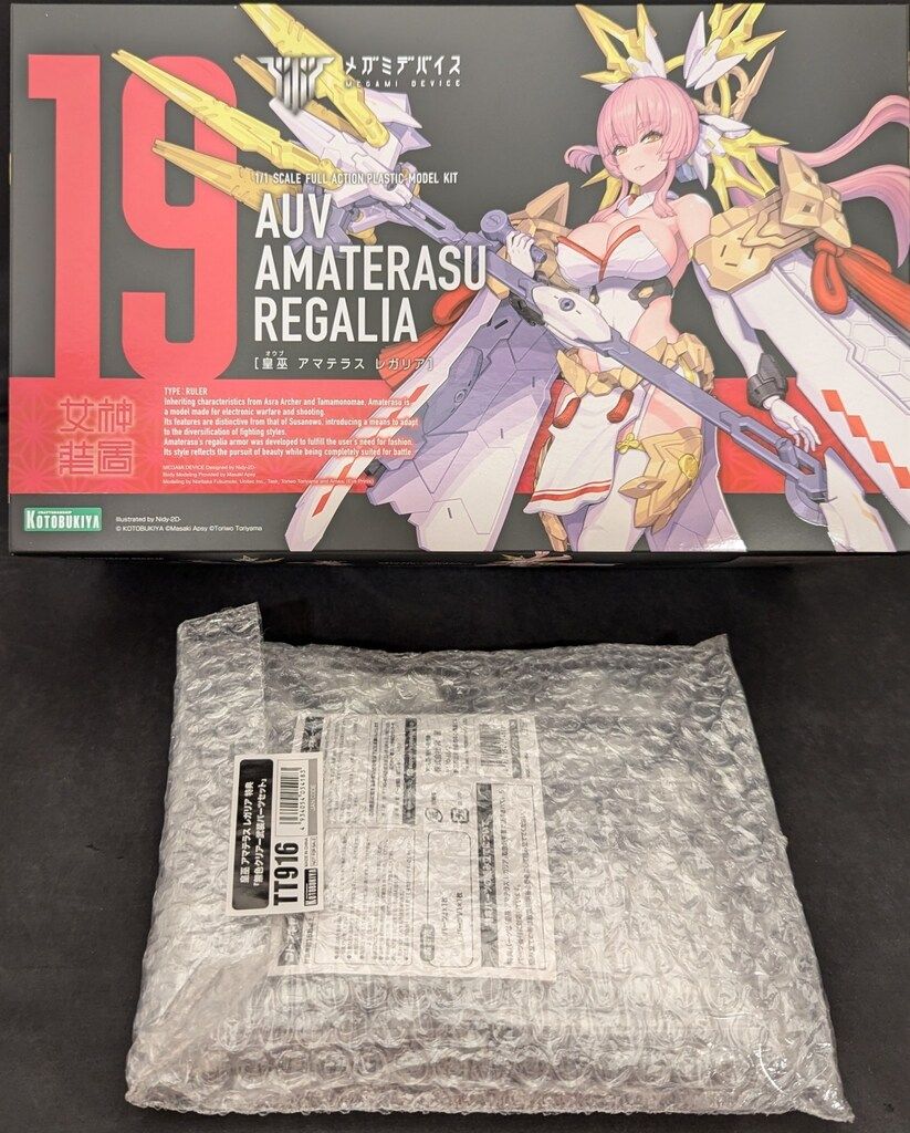 コトブキヤ メガミデバイス 皇巫 アマテラス レガリア 再販版 特典付