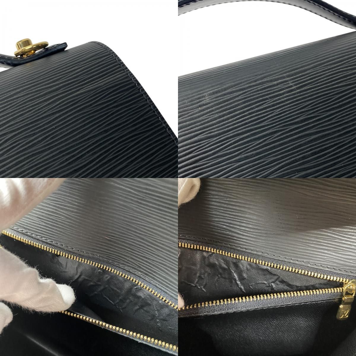 美品 ルイ ヴィトン LOUIS VUITTON レディース エピ モンソー ノワール