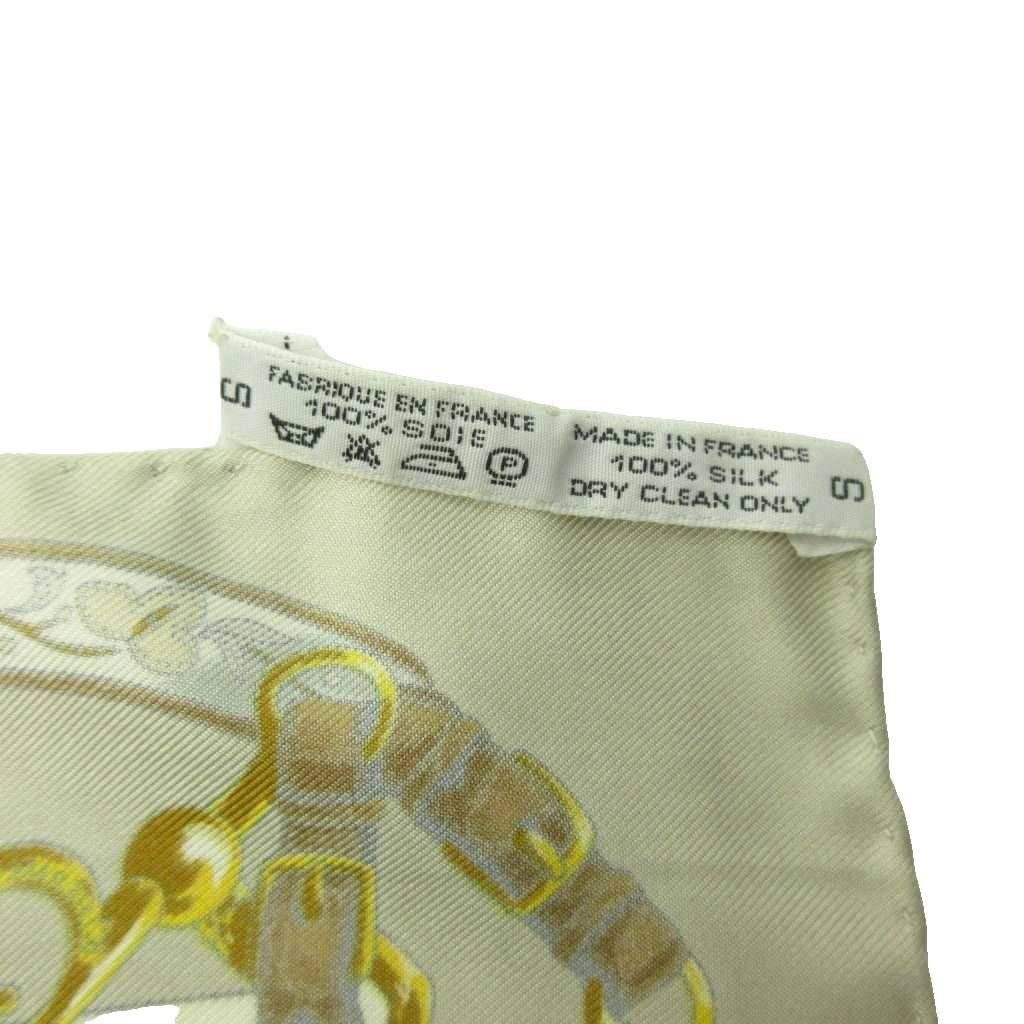 【中古】エルメス HERMES カレ45 スカーフ フェスティバル シルク ベージュ系 1206 ☆AA★ レディース エルメス HERMES カレ45 スカーフ フェスティバル シルク ベージュ系