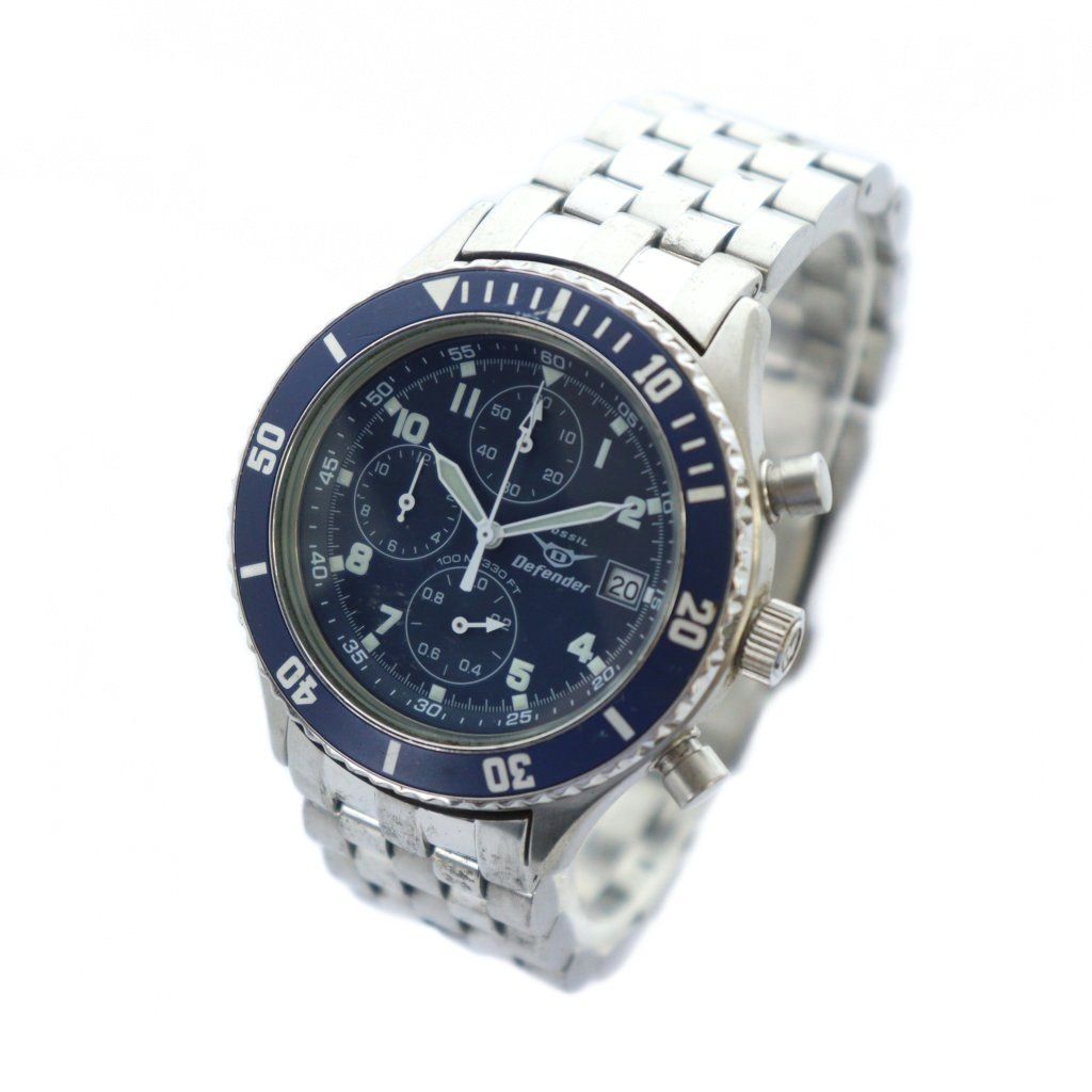 フォッシル FOSSIL defender 腕時計 ウォッチ クロノグラフ クォーツ 