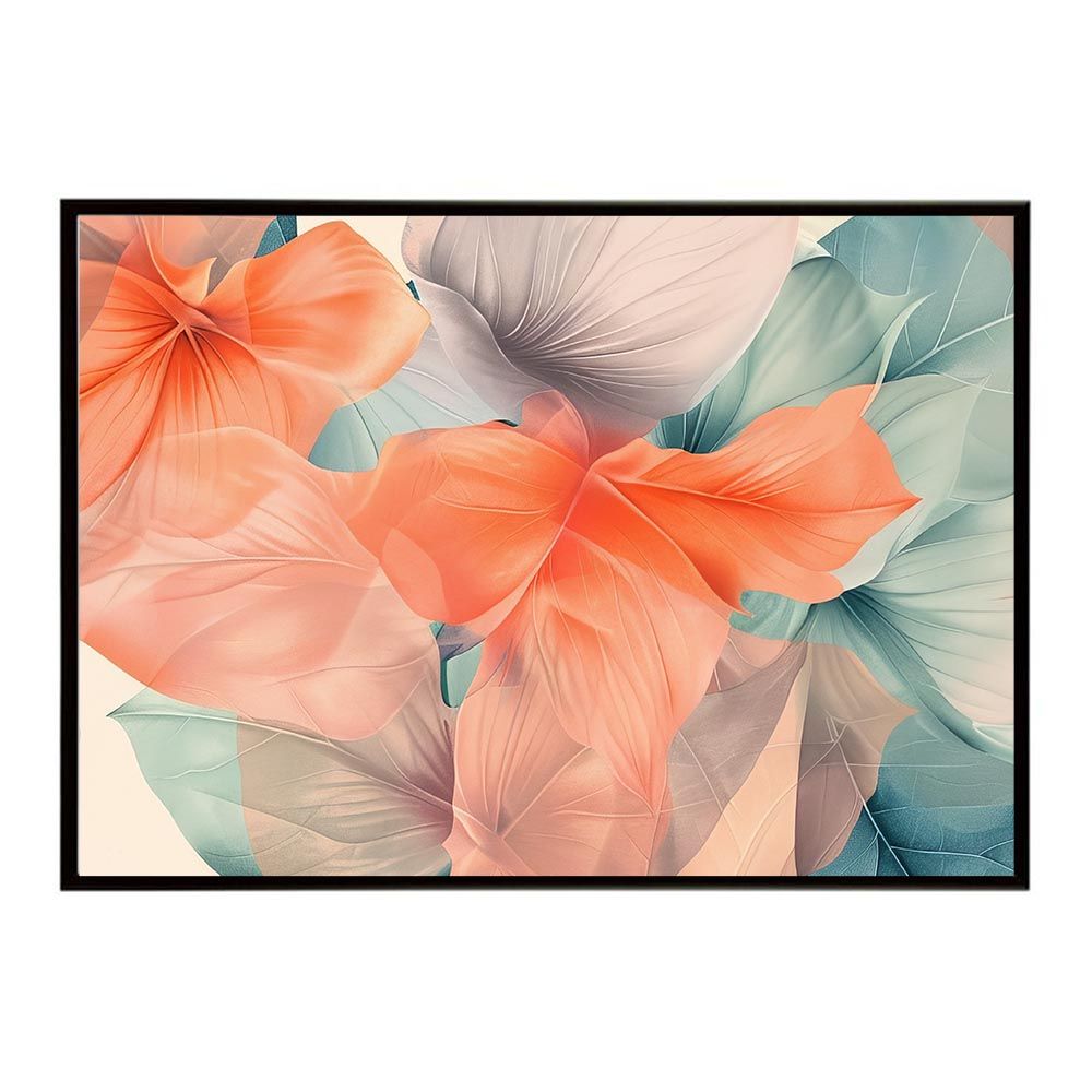 A1サイズ（約59x84cm）】【lh-poster-5769】ゴージャス パステル 花