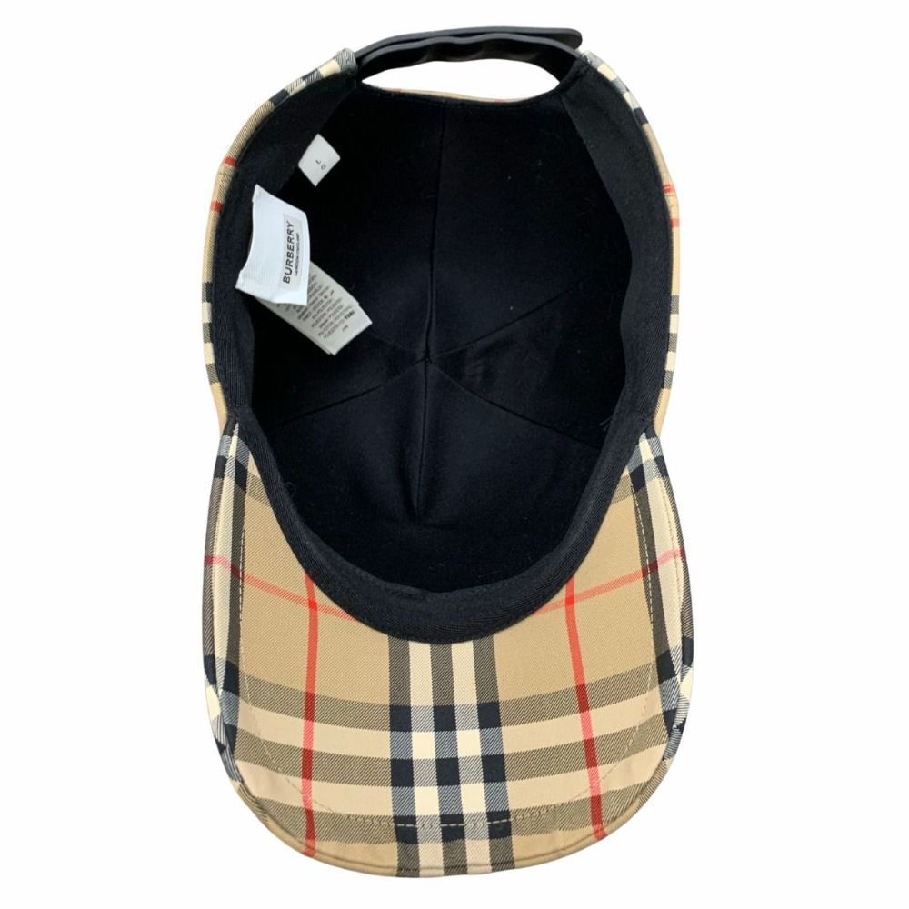 BURBERRY バーバリー 帽子 8026929 バーバリーチェック Lサイズ ベース