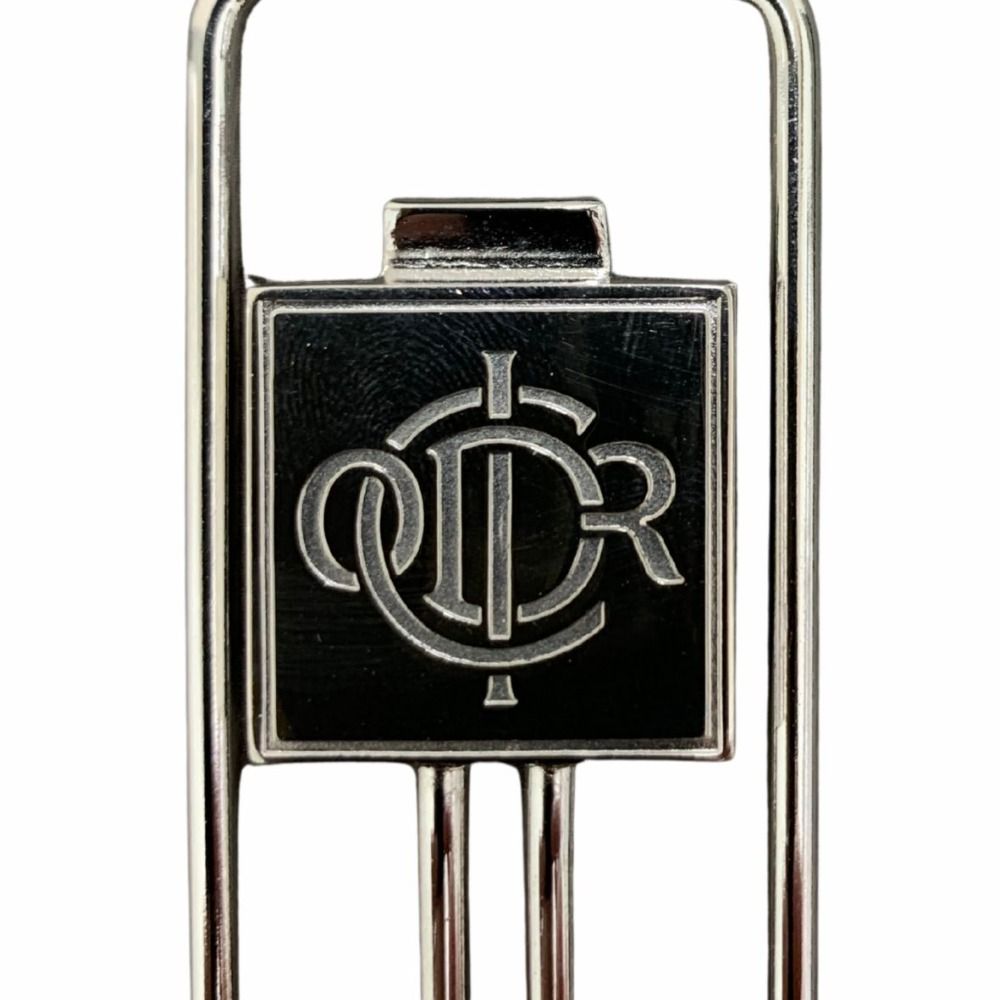 【希少 美品】Christian Dior ディオール マネークリップ CDロゴ Christian Dior クリスチャンディオール マネークリップ ロゴ