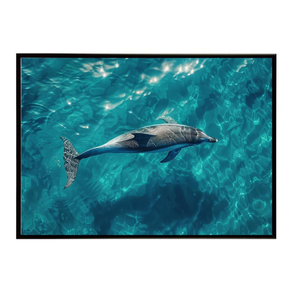 【希少】藍井エイルポスター8本セット K-1サイズポスター永井博「BLUE CAR AND THE BEACH」[特製ミラーコート