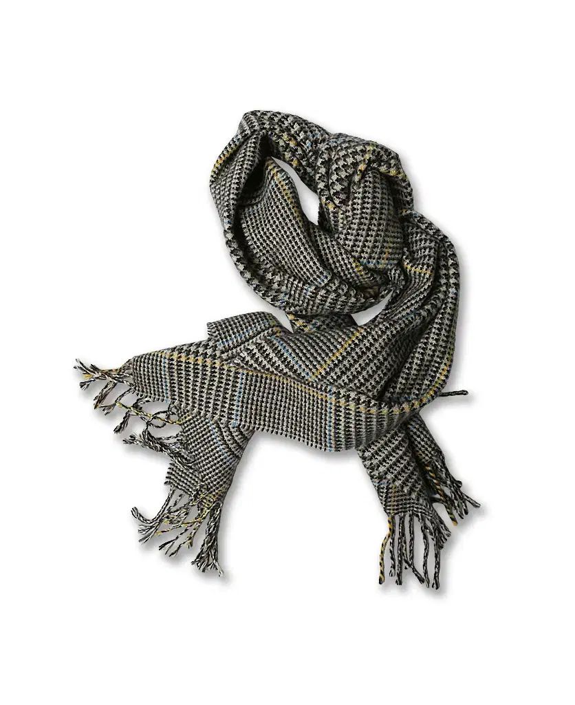 ドレイクス Drake's ヴィンテージ Classic CHECK カシミア 100