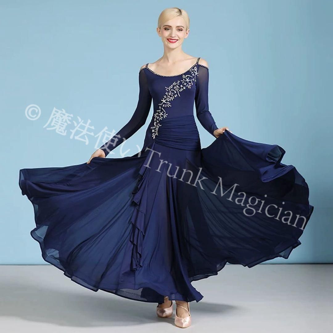 新品未使用】スタンダードドレス ダンスパーティーや発表会、デモに