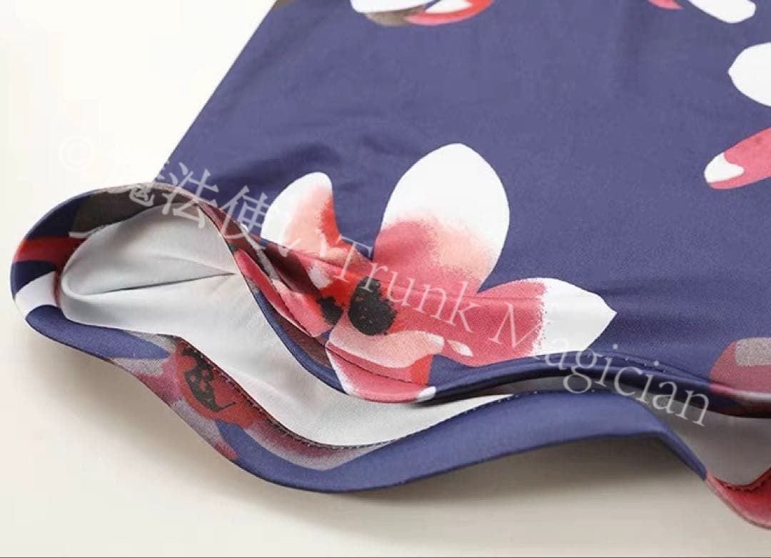 花柄ワンピースダンスパーティーにも