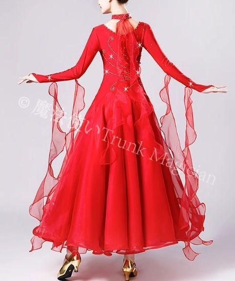 新品未使用】社交ダンスドレス オーダーメイド スタンダードドレス