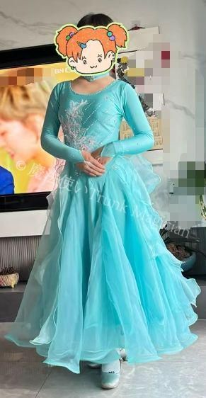 新品未使用】社交ダンスドレス オーダーメイド スタンダードドレス