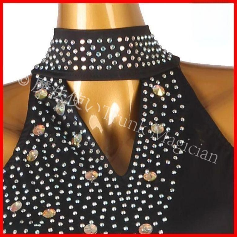 新品未使用】社交ダンスドレス ラテンドレス ストーン 競技 デモ