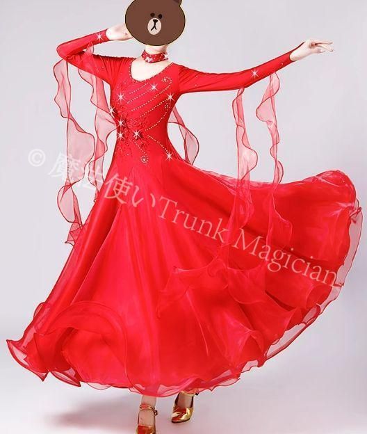 新品未使用】社交ダンスドレス オーダーメイド スタンダードドレス