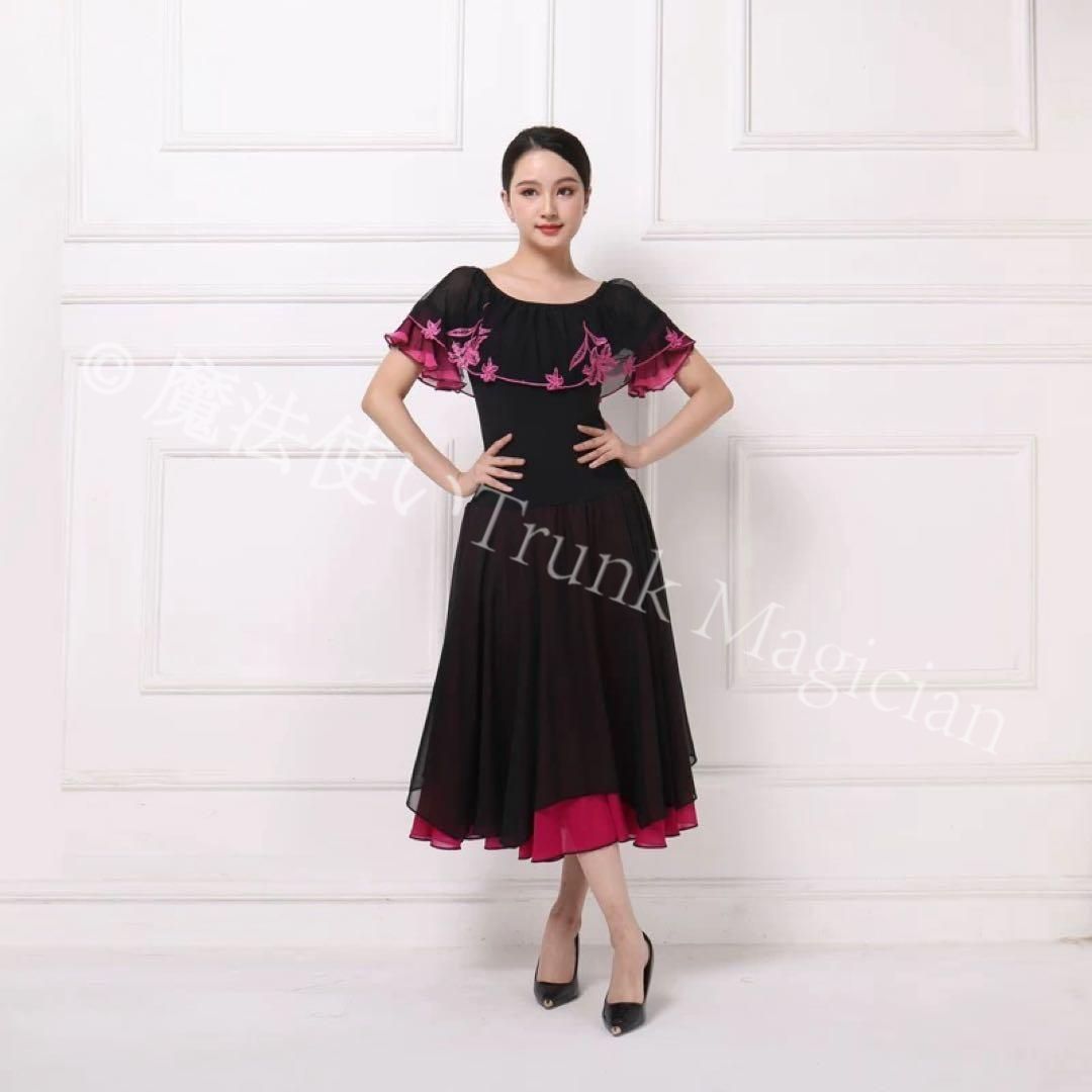 発表会衣装 向きワンピース練習着ダンスパーティにも最適