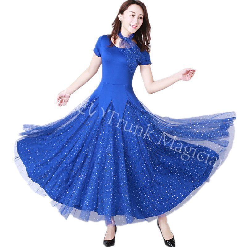 社交ダンスドレス　ワンピース TAKA DANCE タカダンス】スタンダードドレス 3S00177 ｜社交ダンス