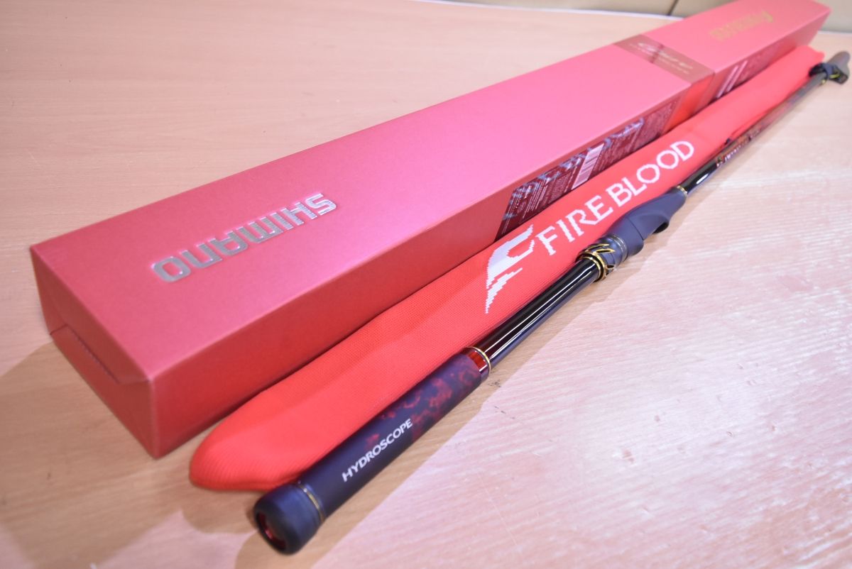 シマノ ファイアブラッド グレ ハイドロスコープ 1.6-530 ♥品 スピニング 振出竿 磯釣り SHIMANO FIREBLOOD