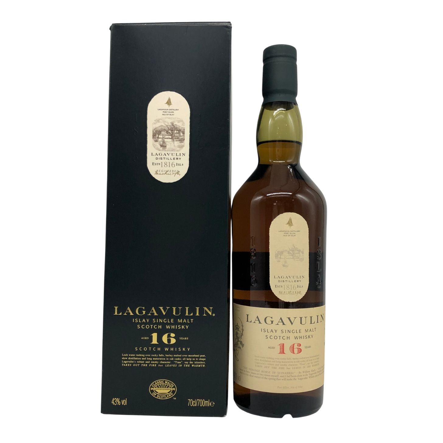 ラガヴーリン 16年 1816 700ml 43% LAGAVULIN【H4】