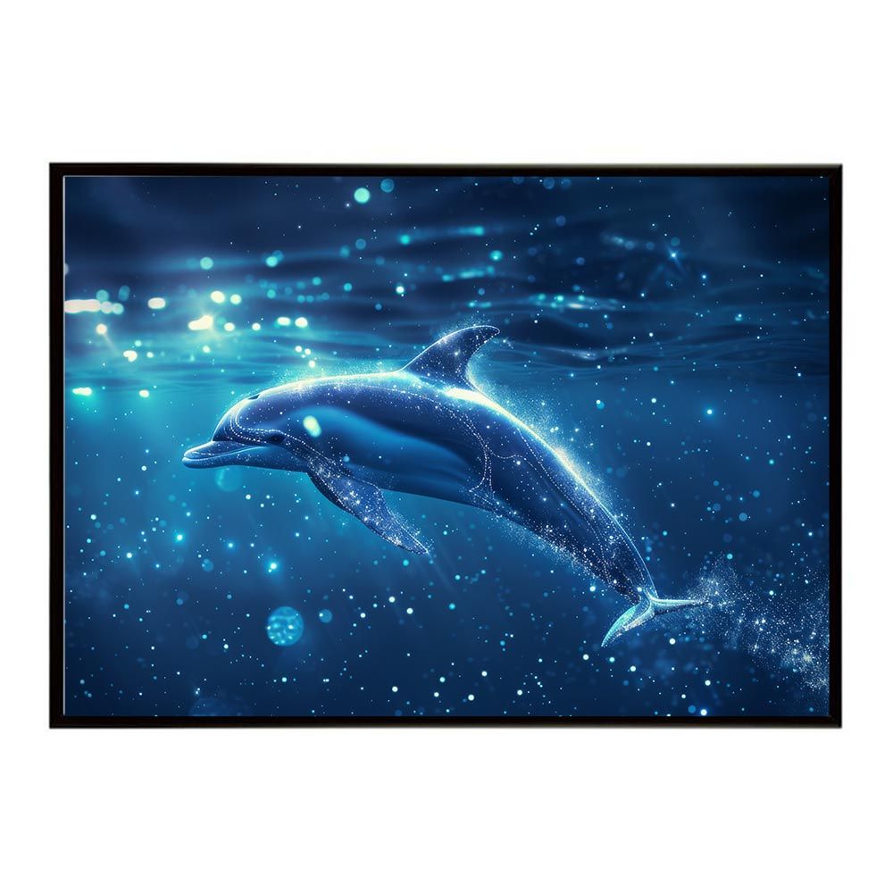 B2サイズ(約51x73cm)】【lh-poster-5965】イルカ 海 ブルー B2サイズ(約51x73cm)】【lh-poster-5965】イルカ 海 ブルー