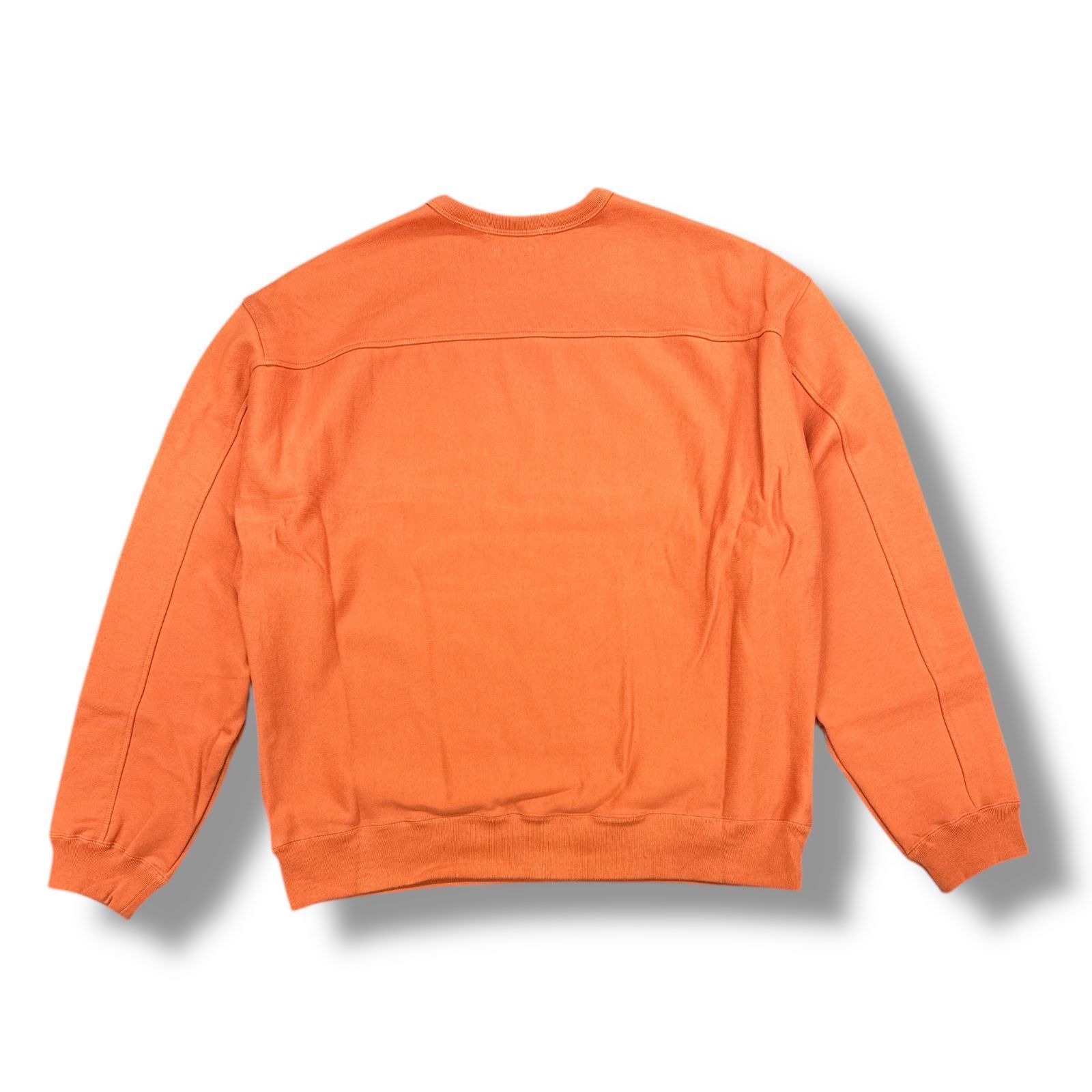 参考上代27500円 未使用 YOKE 24SS クルーネックスウェット トレーナー ヨーク YK24SS0664CS オレンジ M （61835A） 参考上代27500円 未使用 YOKE 24SS クルーネックスウェット トレーナー
