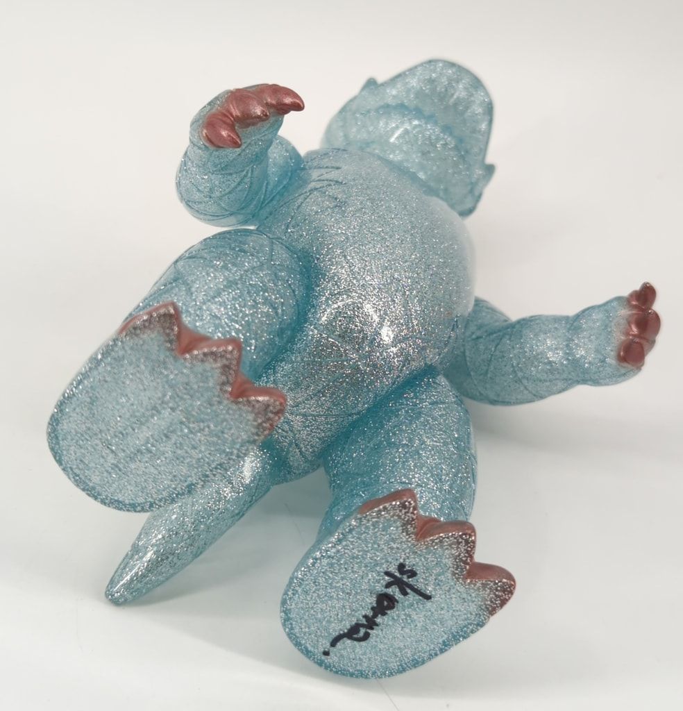 GARGAMEL テトランベータ クリアブルーラメ成型 メタピンク - メルカリ