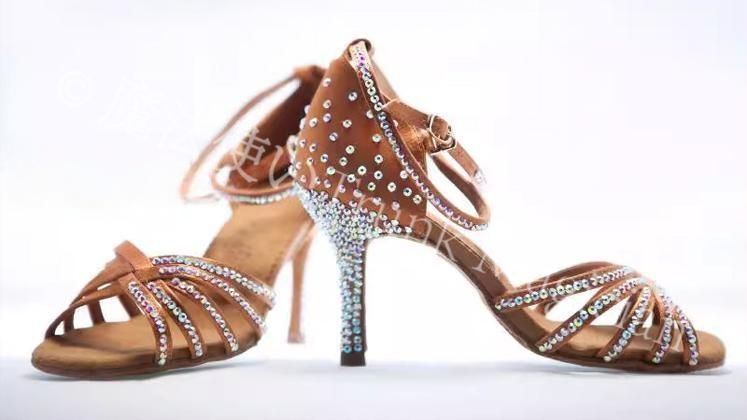 社交ダンス ラテン シューズ サンダル 22.5㎝～25.0㎝ オーダーメイド
