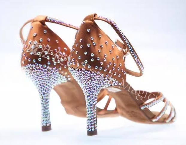 社交ダンス ラテン シューズ サンダル 22.5㎝～25.0㎝ オーダーメイド
