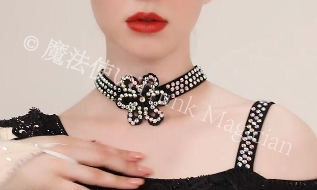 新品未使用】新品未使用社交ダンスドレス モダンダンス キラキラ