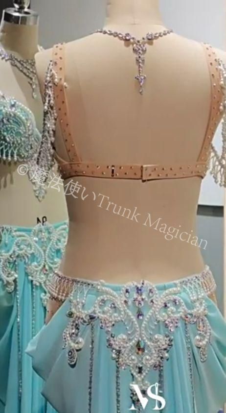 新品未使用】ベリーダンス衣装 セットアップ ブラスカート色変更可