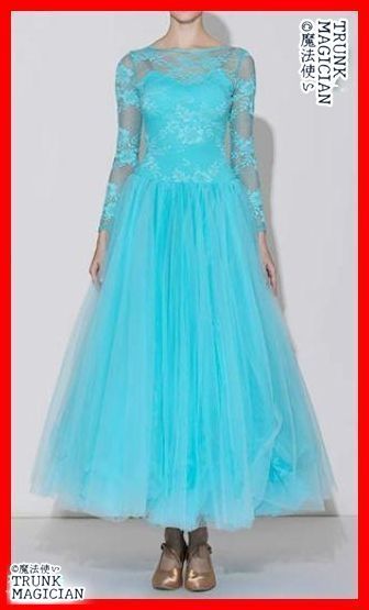 社交ダンスドレス ドレス モダンダンス レースオーダーメイド