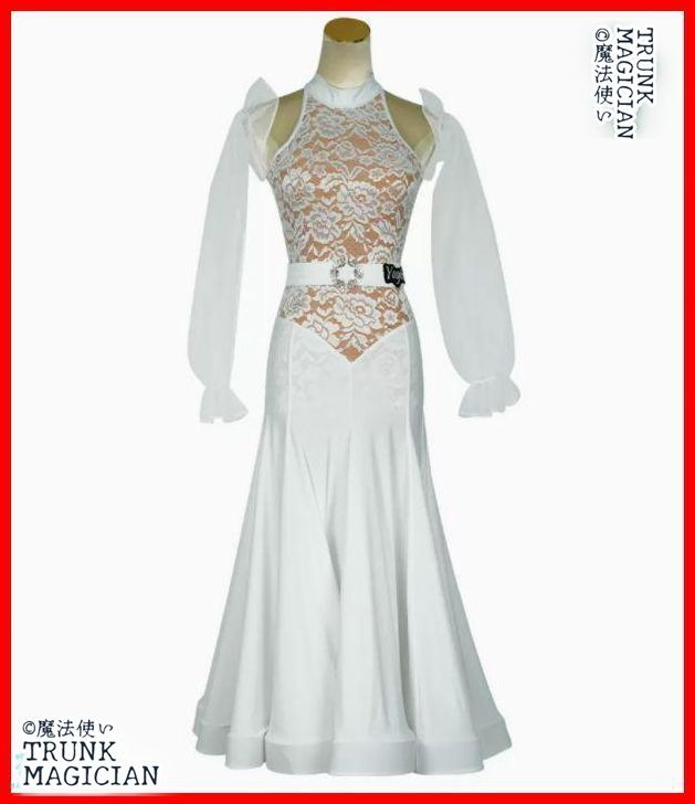  社交ダンスドレス モダンダンス レース 華やかな オーダーメイド ドレス ダンス衣装 社交ダンス