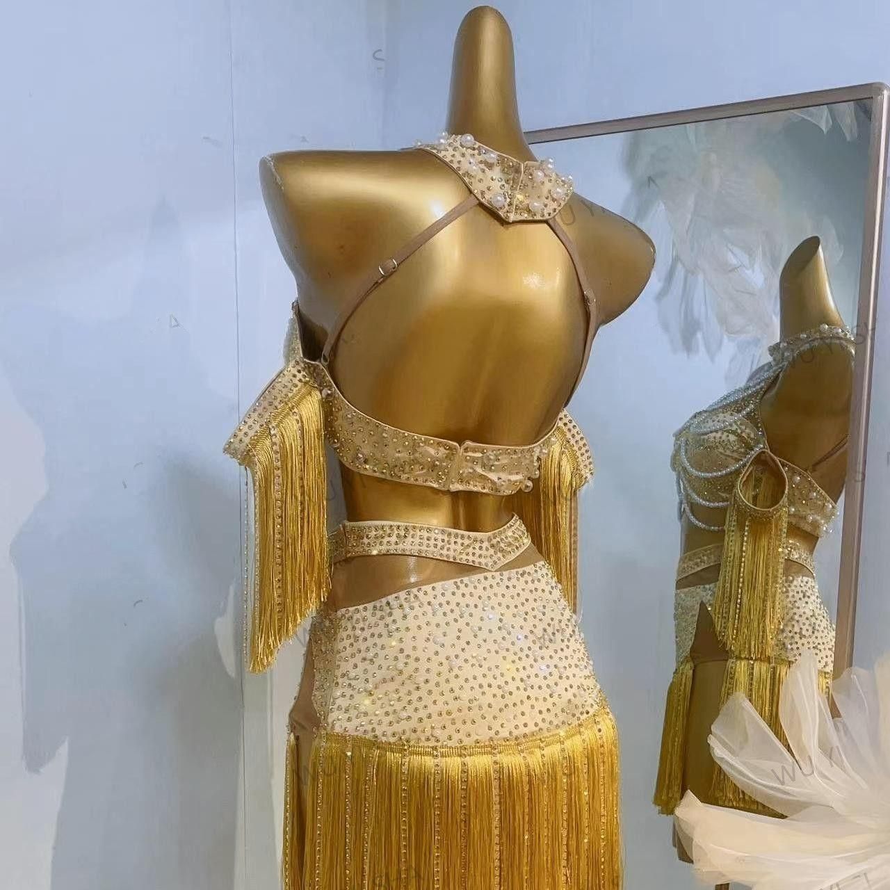 ラテンダンス衣装 ドレス