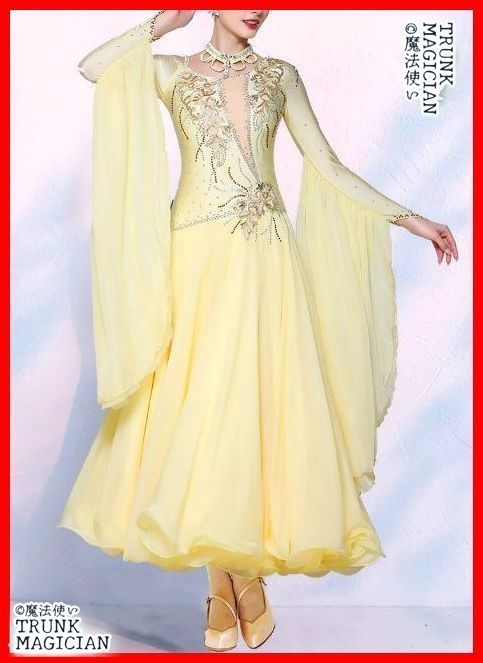 社交ダンスドレス モダンダンス ビジュー オーダーメイド