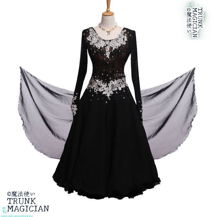 社交ダンス 着丈短め ドレス レース フロート付 オーダーサイズ 撮影会 舞台 イベント