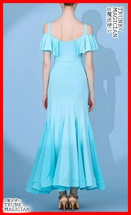 新品未使用】社交ダンスドレス スタンダード マーメイドモダンダンス