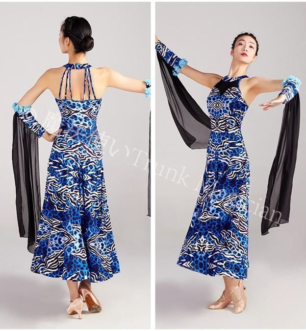 新品未使用】新品?社交ダンスドレス フロート 上品 社交ダンス衣装